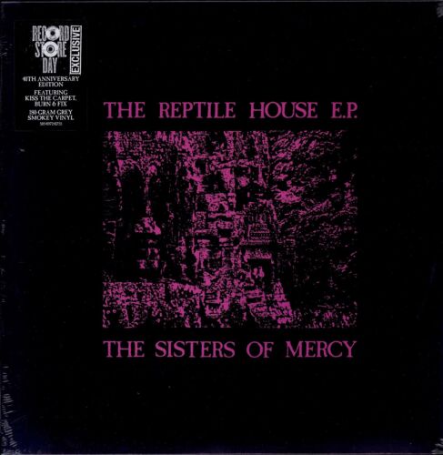 The Sisters Of Mercy ‎- The Reptile House E.P. Grey Smokey Vinyl 12" EP