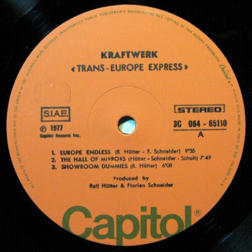 Kraftwerk ‎- Trans Europe Express Vinyl LP