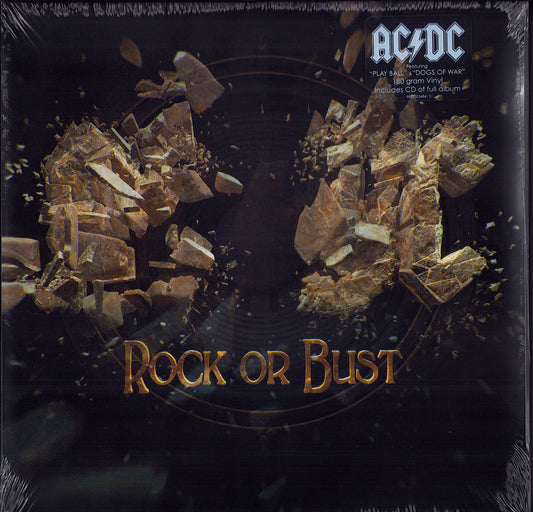 AC/DC ‎- Rock Or Bust Vinyl LP + CD