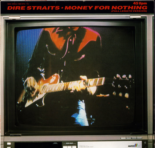 Dire Straits ‎- Money For Nothing (Full Length Version) (Vinyl 12")