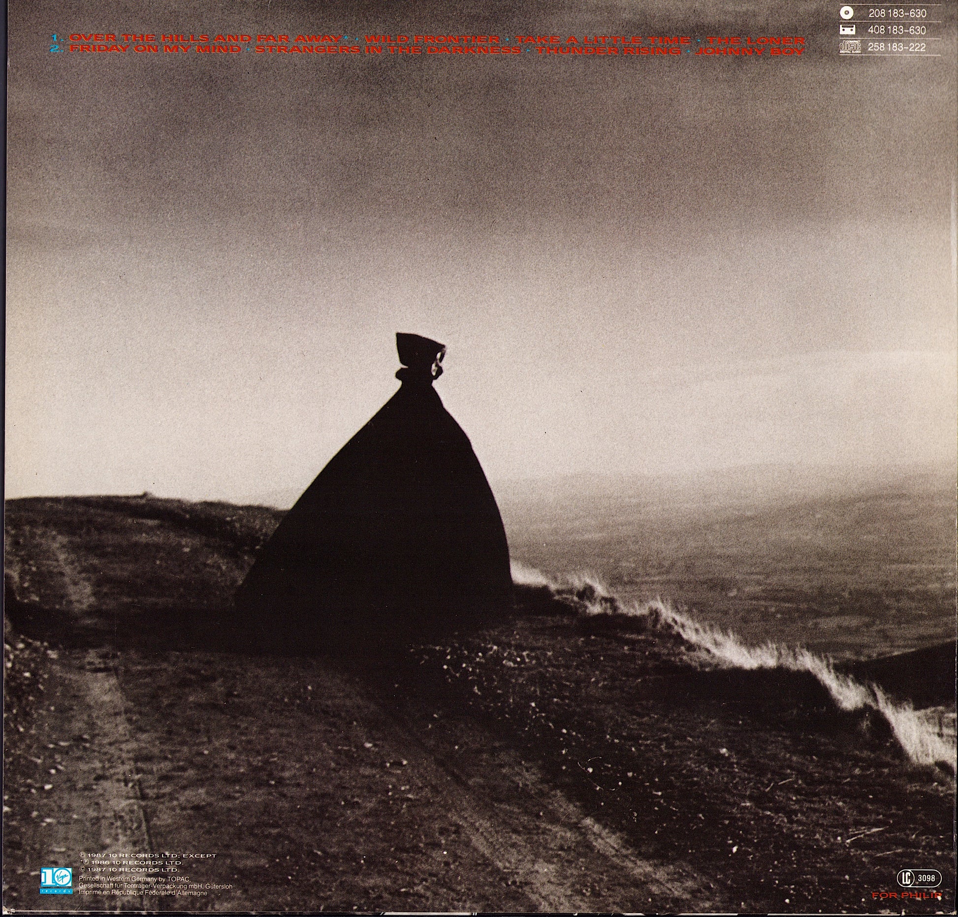 Gary Moore - Wild Frontier Vinyl LP
