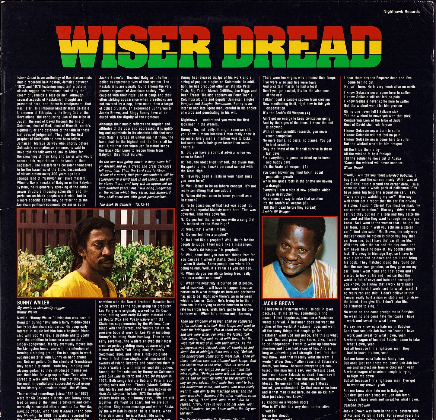 Wiser Dread Vinyl LP