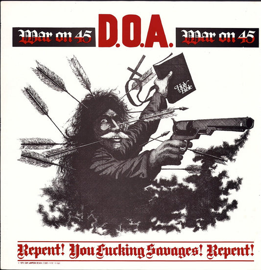 D.O.A. - War On 45 Vinyl 12" EP