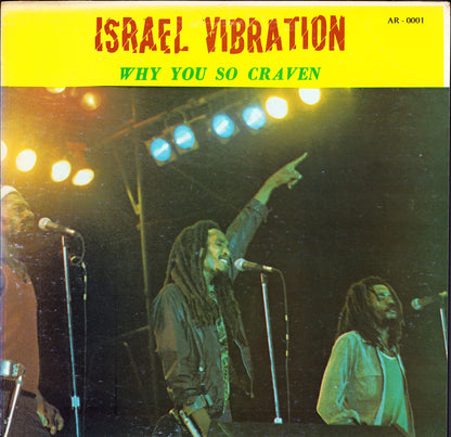 Israel Vibration ‎- Why You So Craven (Vinyl LP) Jamaica