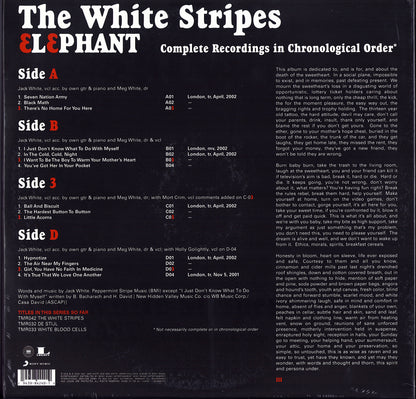 The White Stripes - Elephant Vinyl 2LP