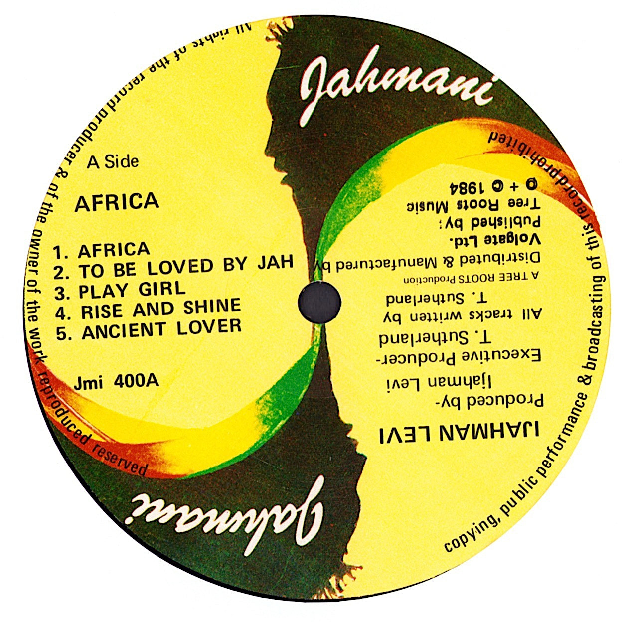 Ijahman - Africa (Vinyl LP) – Devinylhunter-Records