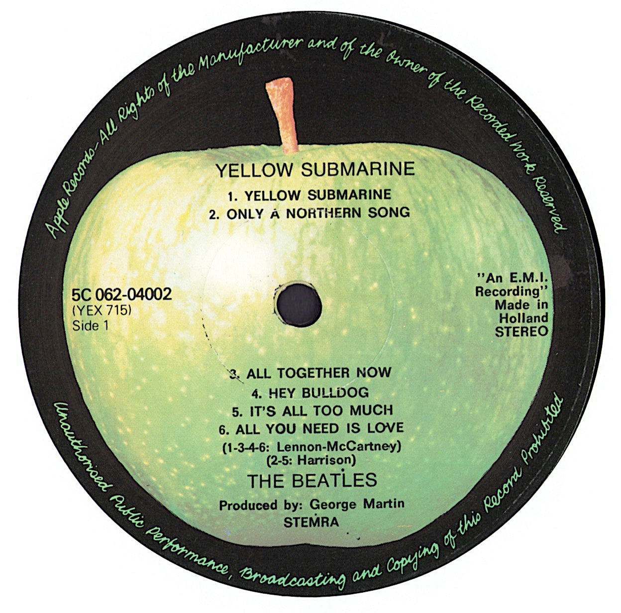 The Beatles ‎- Yellow Submarine Vinyl LP NE