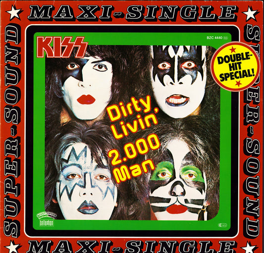Kiss – Dirty Livin' / 2.000 Man Vinyl 12" Maxi-Single
