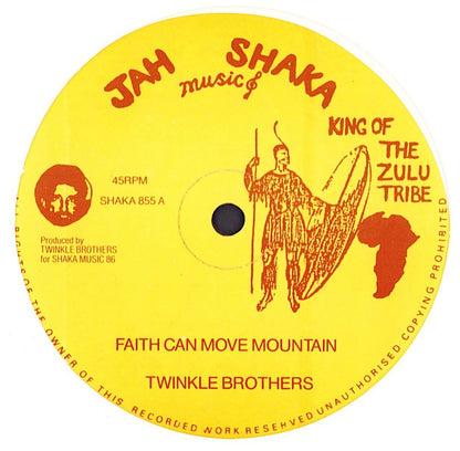 Twinkle Brothers - Faith Can Move Mountain / Mob Fury Vinyl 12"