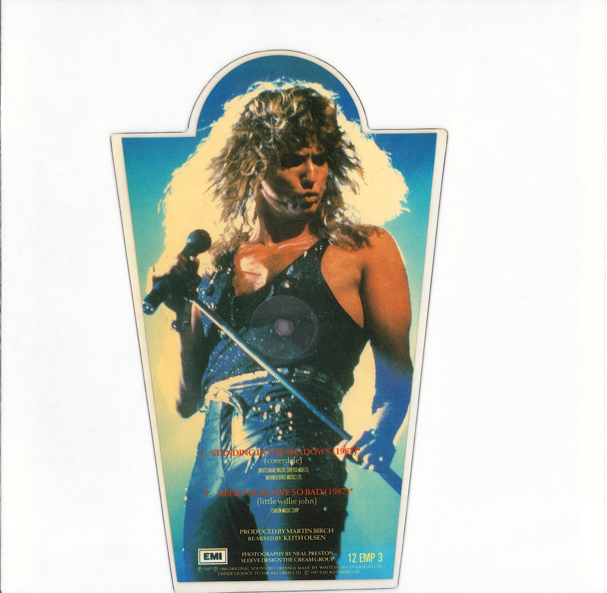 Whitesnake - Is This Love Vinyl 5" Picture Disc Single