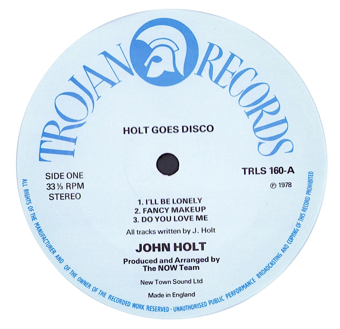 John Holt - Holt Goes Disco Vinyl LP
