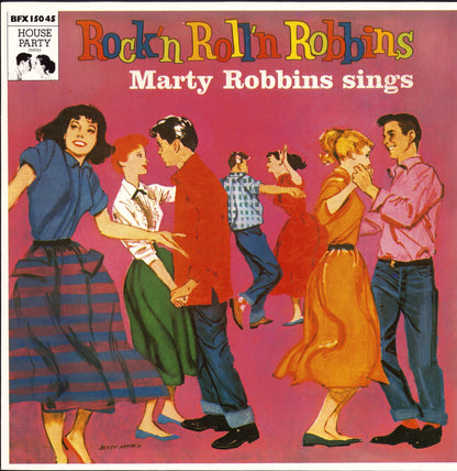 Marty Robbins ‎– Rock'n Roll'n Robbins (Marty Robbins Sings) (Vinyl LP)