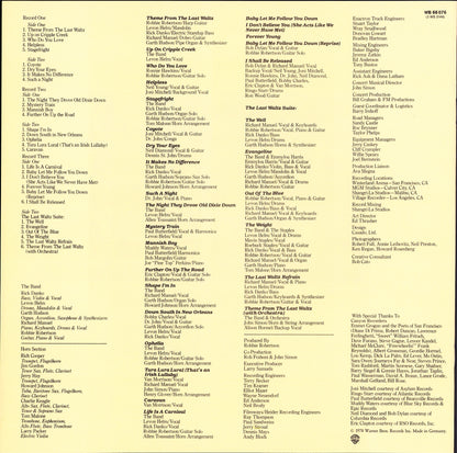 The Band ‎- The Last Waltz Vinyl 3LP UK