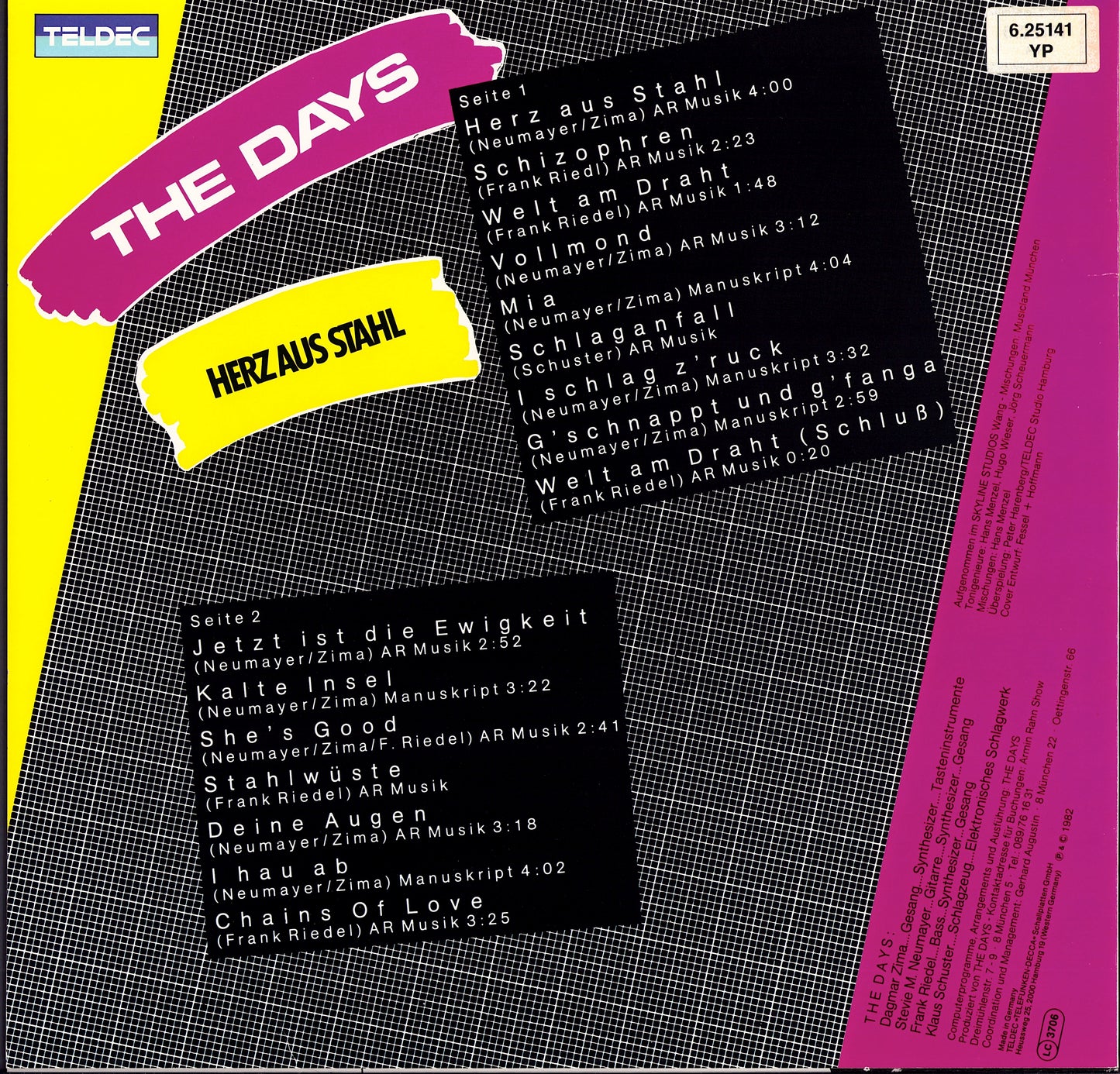 The Days - Herz Aus Stahl Vinyl LP
