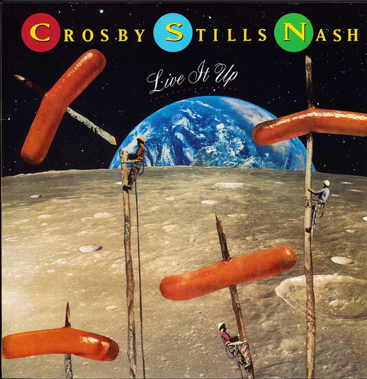 Crosby / Nash ‎- Live it Up Vinyl LP