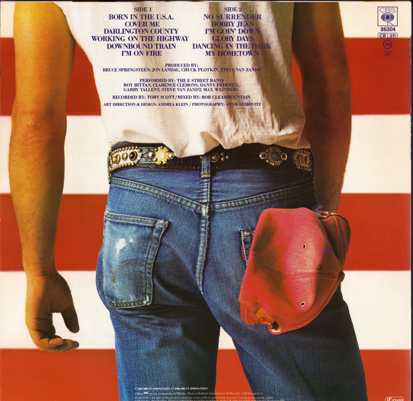 Bruce Springsteen - Born in the U.S.A. Vinyl LP EU
