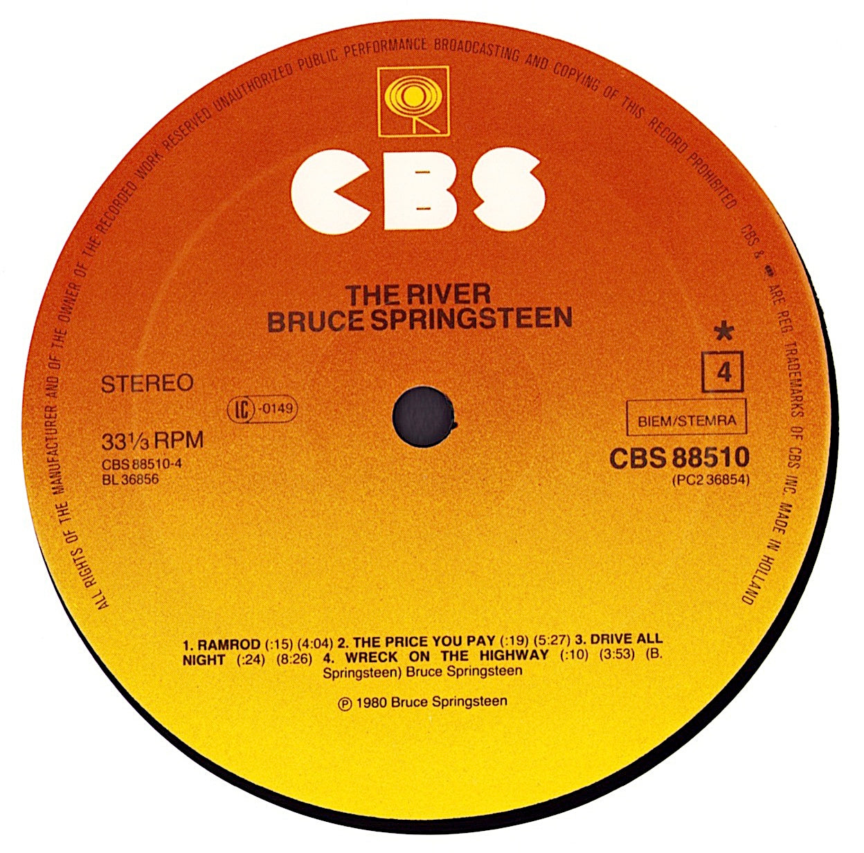 Bruce Springsteen ‎- The River