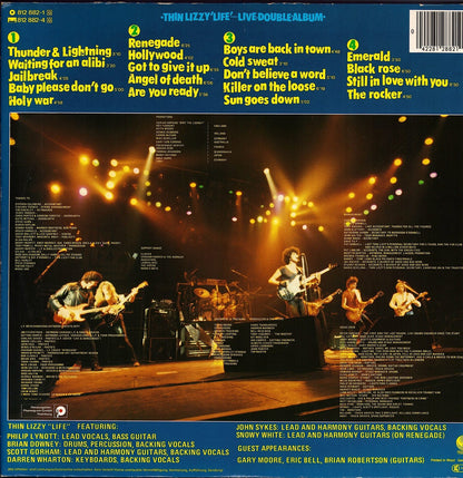 Thin Lizzy - Life Live Vinyl 2LP