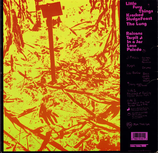Dinosaur Jr. - You're Living All Over Me Vinyl LP | US Reissue | 1987