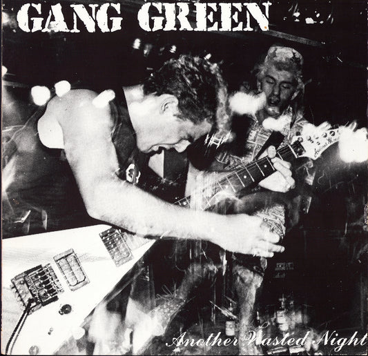 Gang Green ‎- Another Wasted Night Green Translucent Vinyl LP