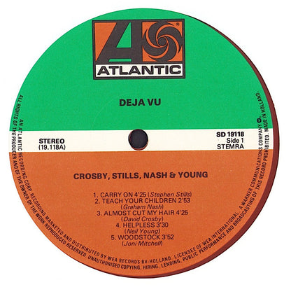 Crosby, Stills, Nash & Young ‎- Déjà Vu
