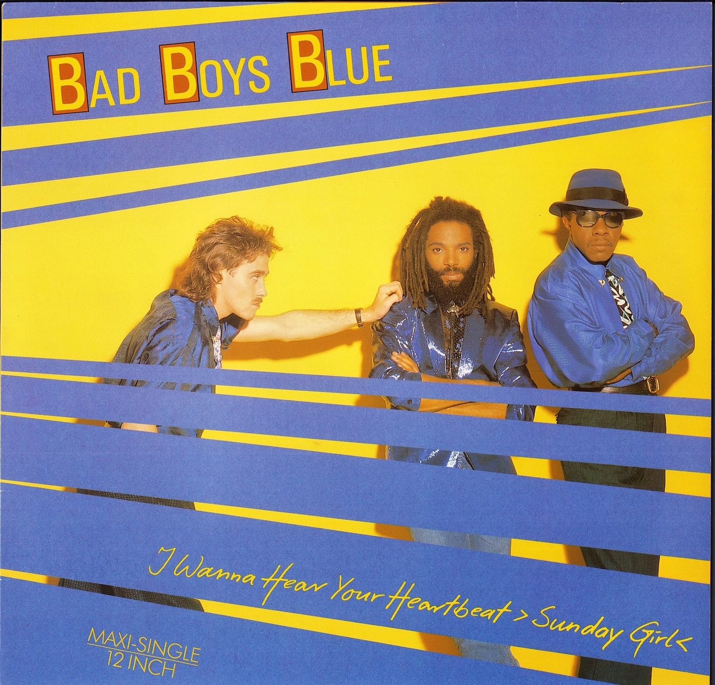 Bad Boys Blue - I Wanna Hear Your Heartbeat ›Sunday Girl‹ Vinyl 12"