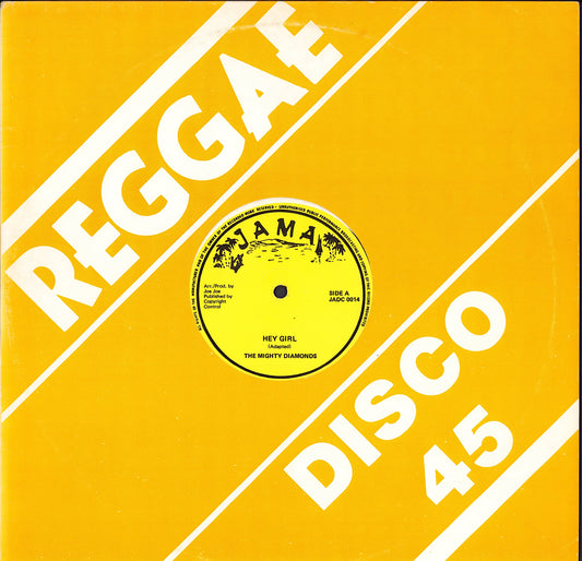The Mighty Diamonds / Junior Byles & I-Roy ‎– Hey Girl / Fade Away / Rootsman Vinyl 12" Maxi-Single