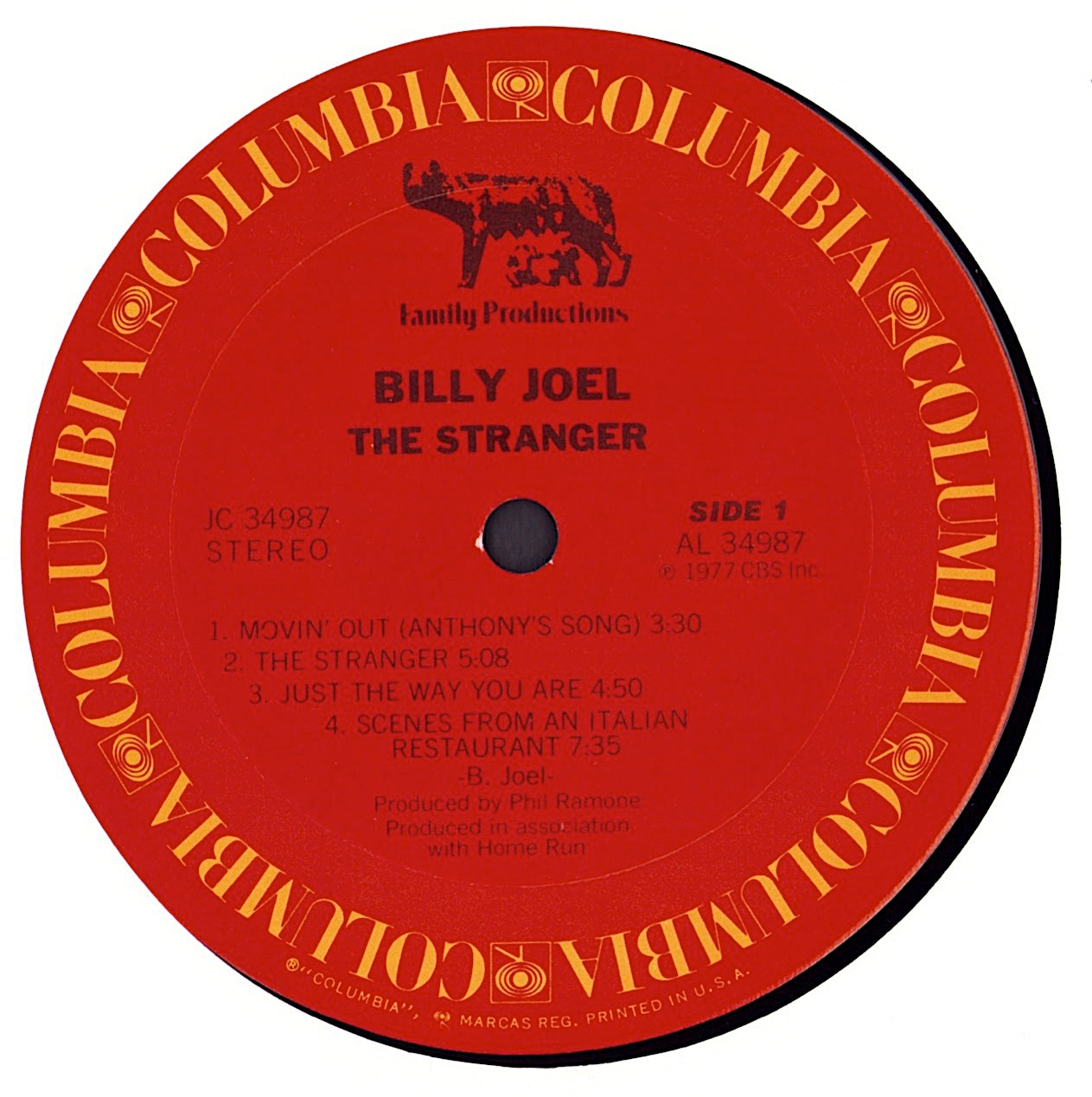 Billy Joel - The Stranger Vinyl LP US
