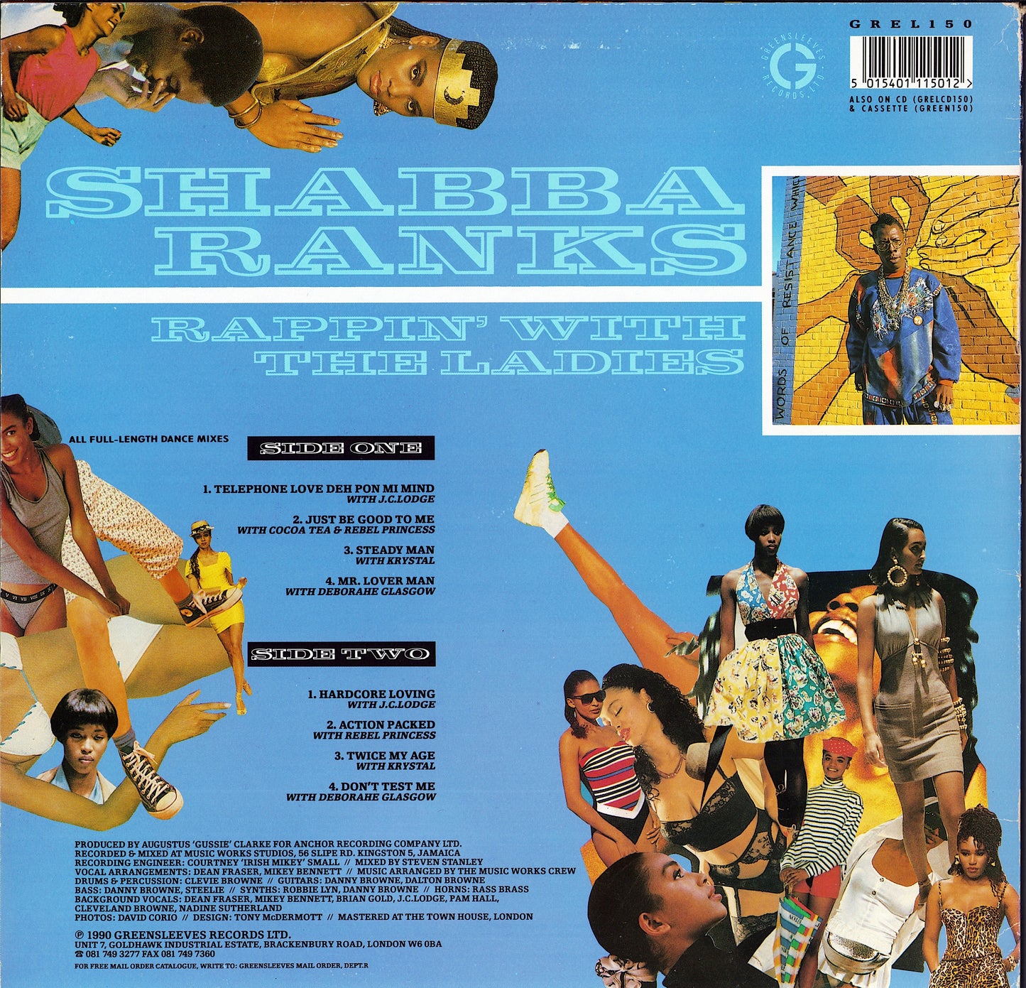 Shabba Ranks - Rappin' With The Ladies Vinyl LP