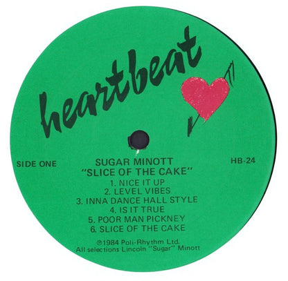 Sugar Minott ‎- Slice of the Cake Vinyl LP
