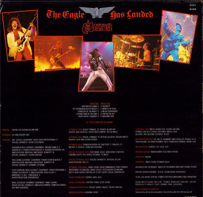Saxon - The Eagle Has Landed Live Vinyl LP