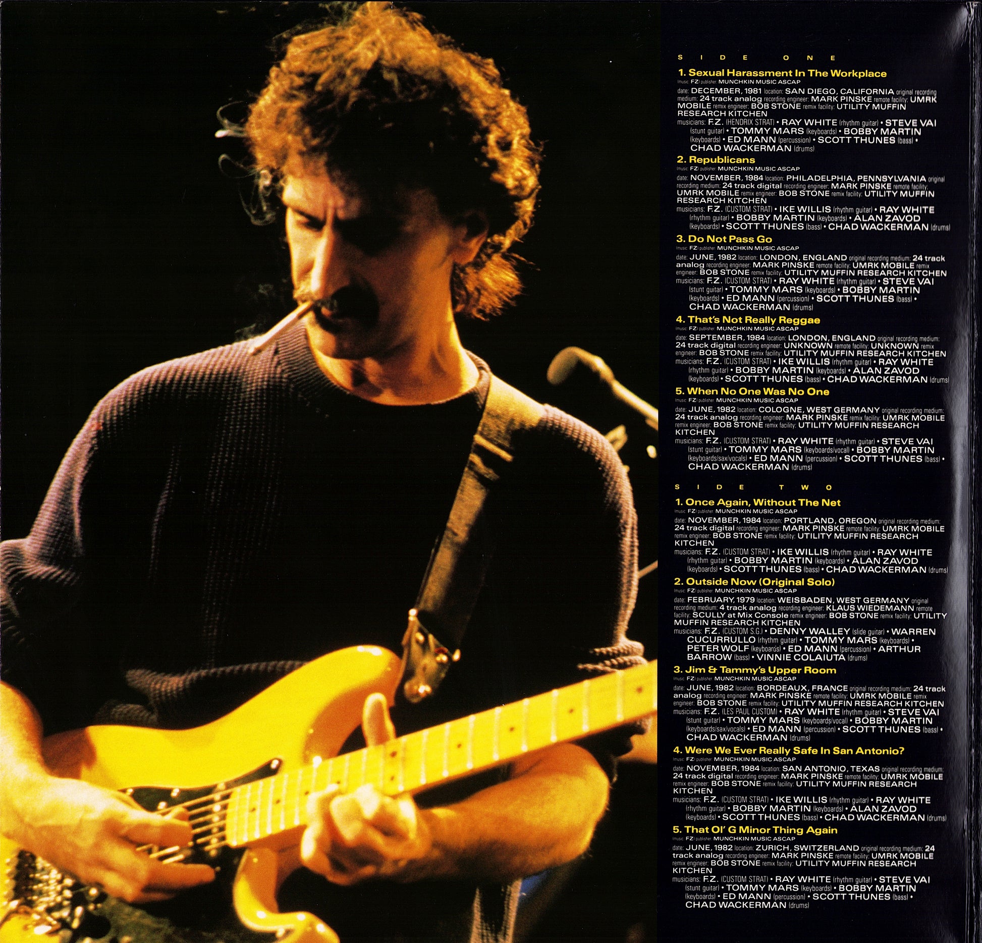 Frank Zappa - Guitar Vinyl 2LP