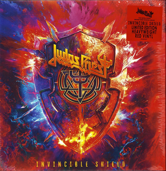 Judas Priest - Invincible Shield Red Vinyl 2LP Limited Edition