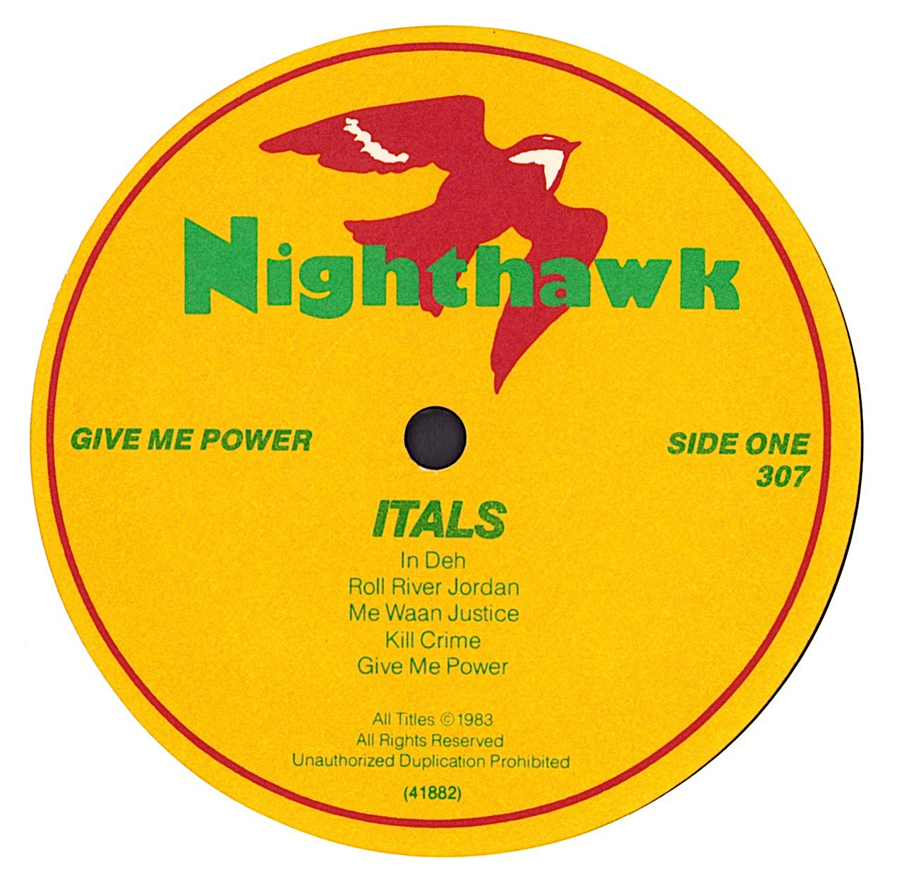 The Itals - Give Me Power Vinyl LP