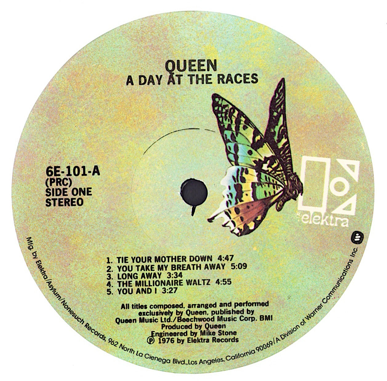 Queen ‎- A Day At The Races Vinyl LP