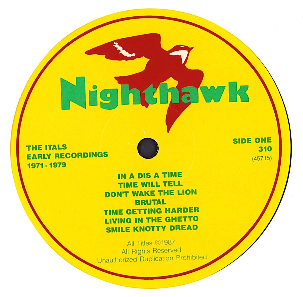 The Itals - Early Recordings 1971-1979 Vinyl LP