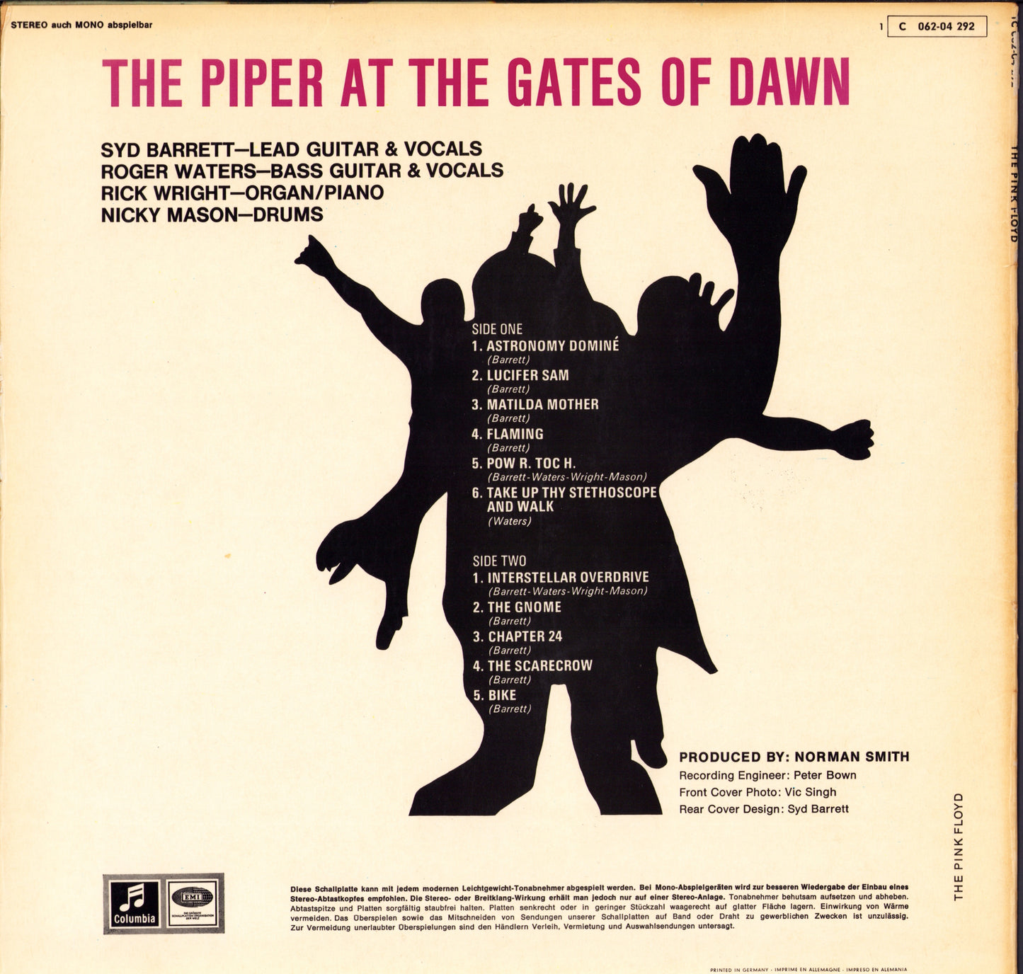 Pink Floyd - The Piper At The Gates Of Dawn Vinyl LP