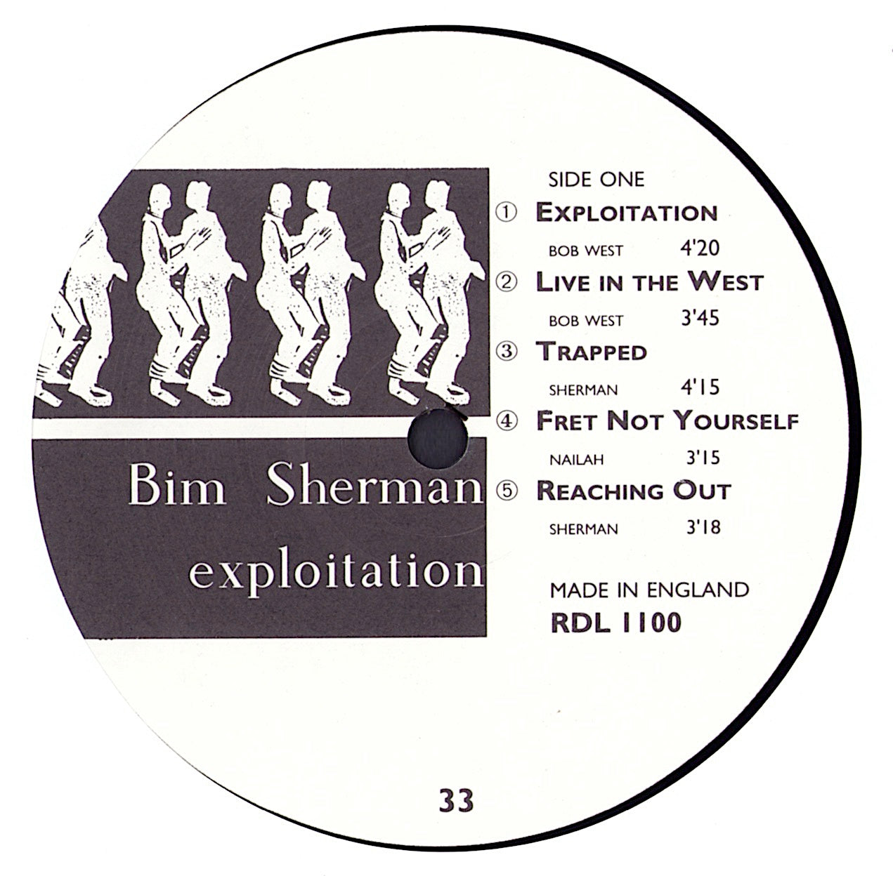 Bim Sherman - Exploitation Vinyl LP
