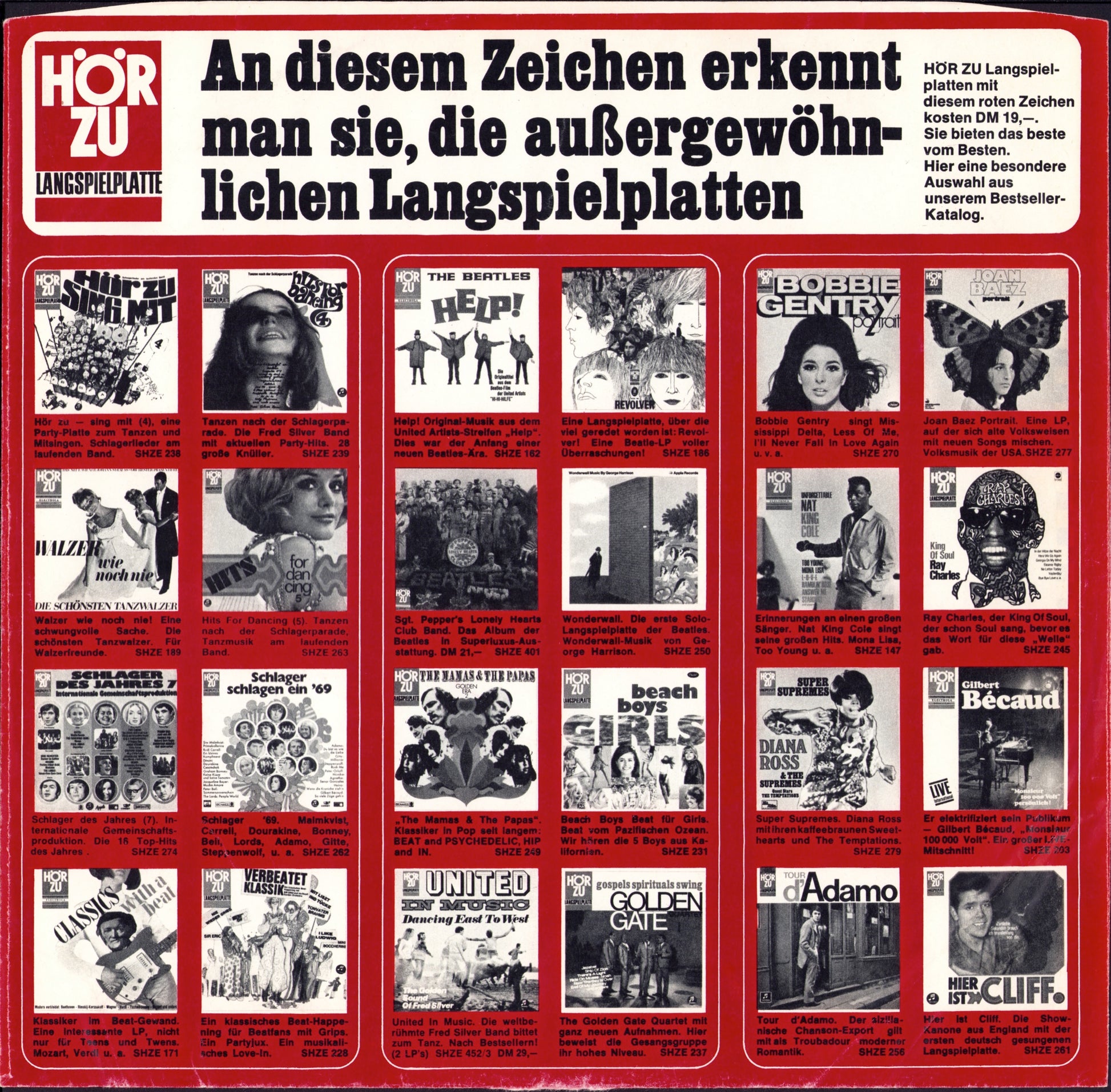 The Beatles ‎- Help! Vinyl LP DE