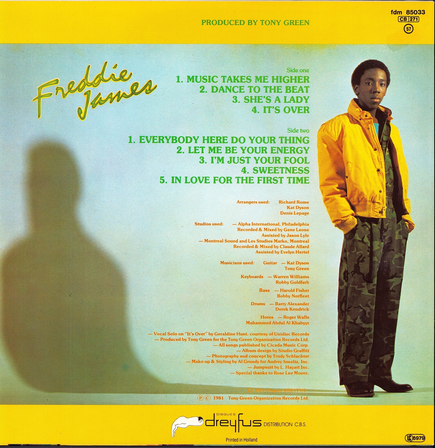 Freddie James - Freddie James VInyl LP