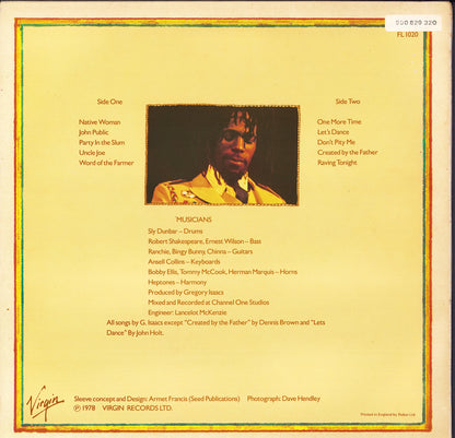Gregory Isaacs ‎- Cool Ruler Vinyl LP