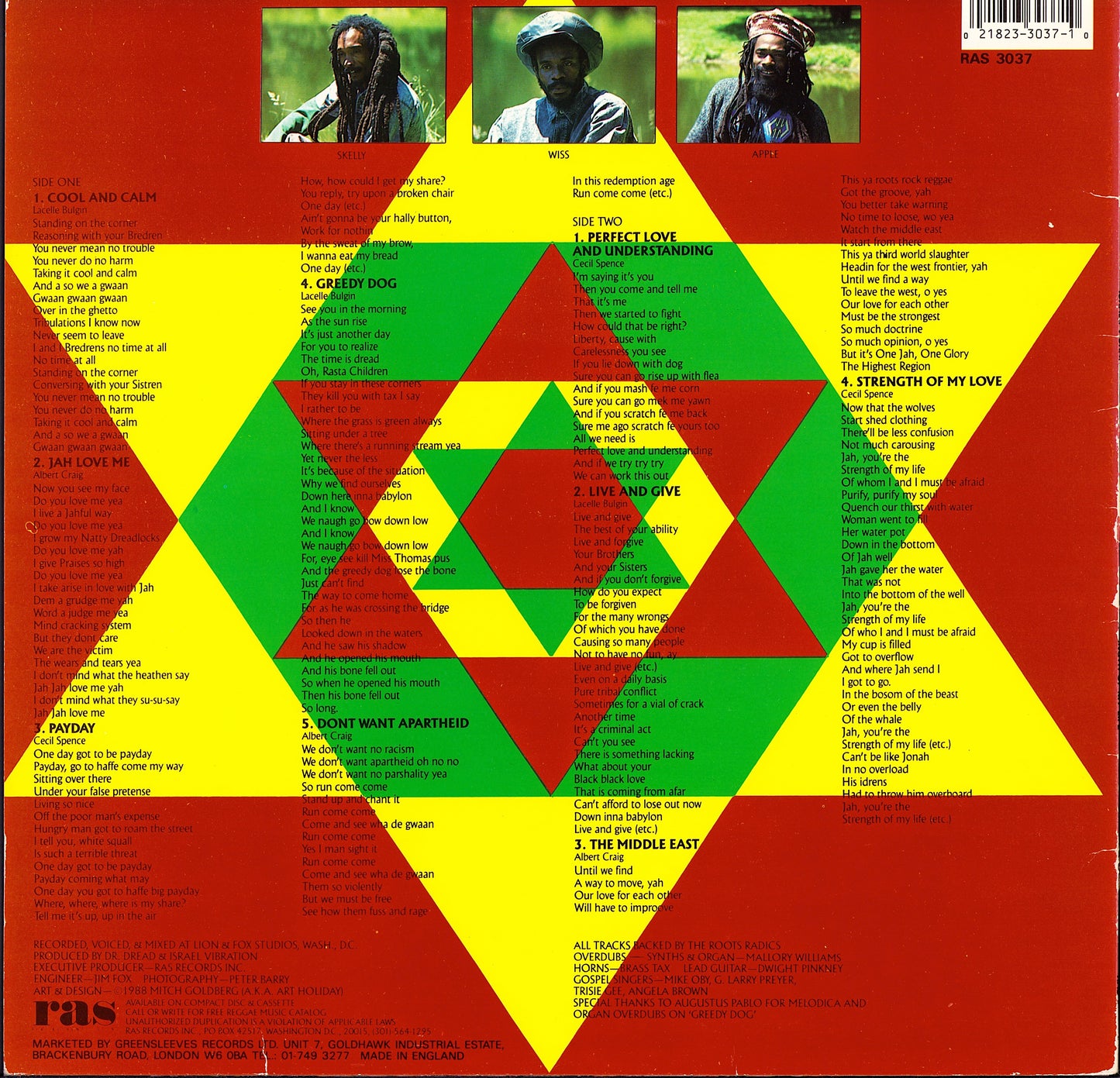 Israel Vibration - Strength Of My Life Vinyl LP