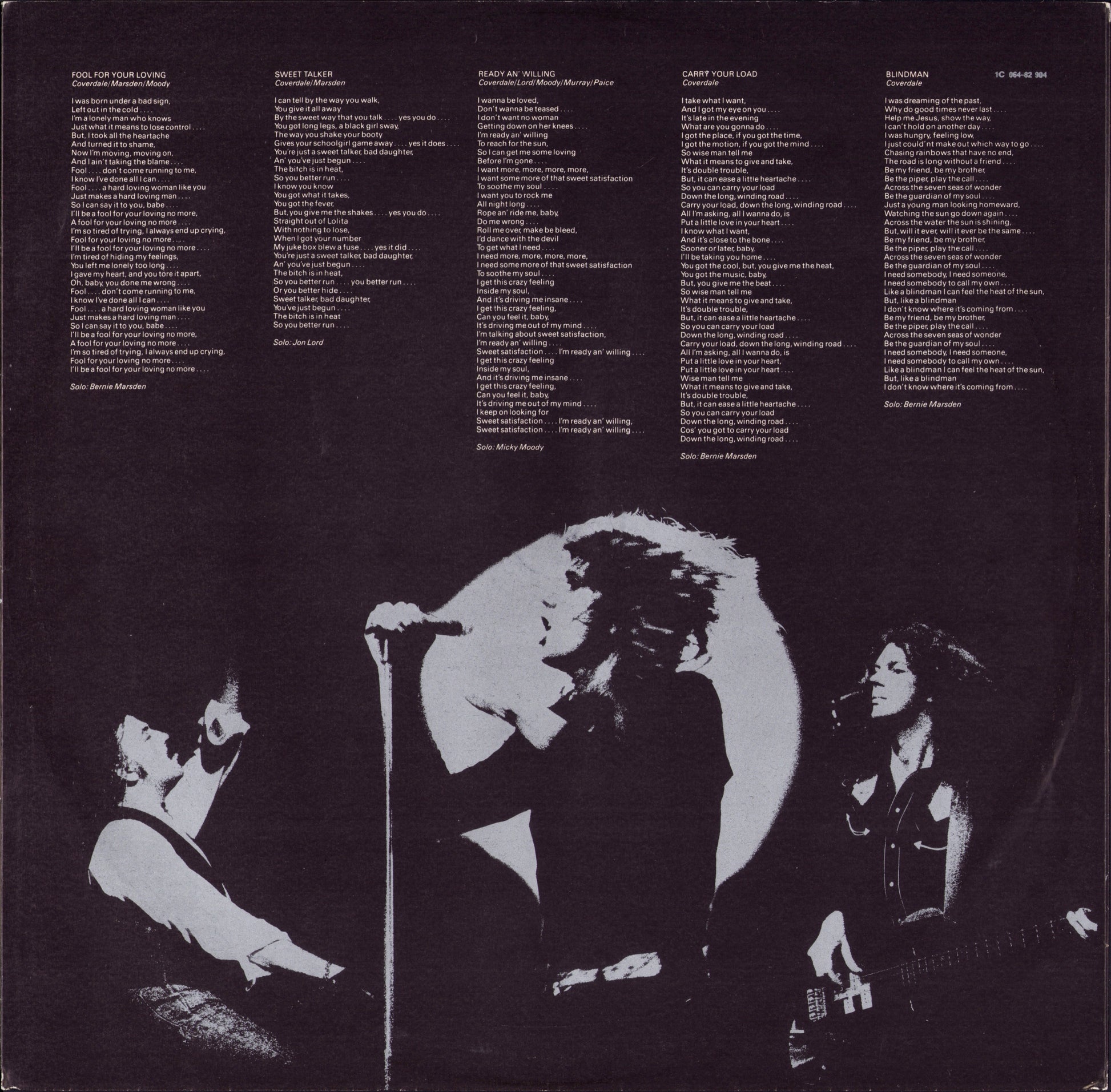 Whitesnake - Ready An' Willing Vinyl LP