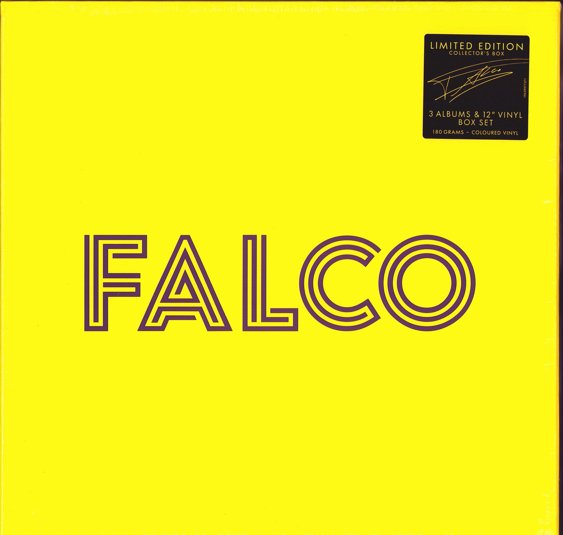 Falco - Coloured Vinyl 4LP Box-Set Limited Edition