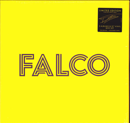 Falco - Coloured Vinyl 4LP Box-Set Limited Edition