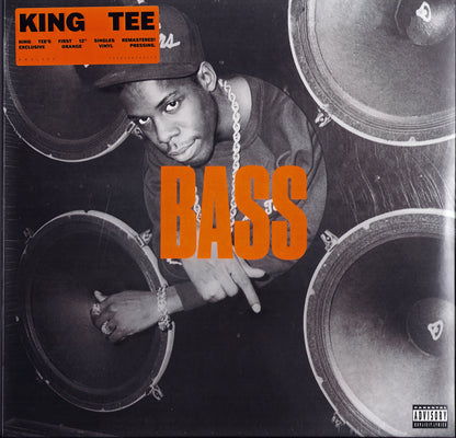 King Tee ‎- Bass Orange Vinyl EP Limited Edition