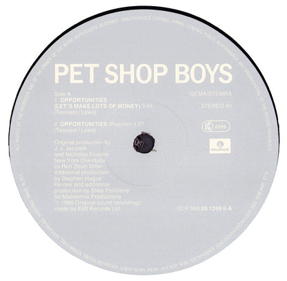Pet Shop Boys - Opportunities Let's Make Lots Of Money