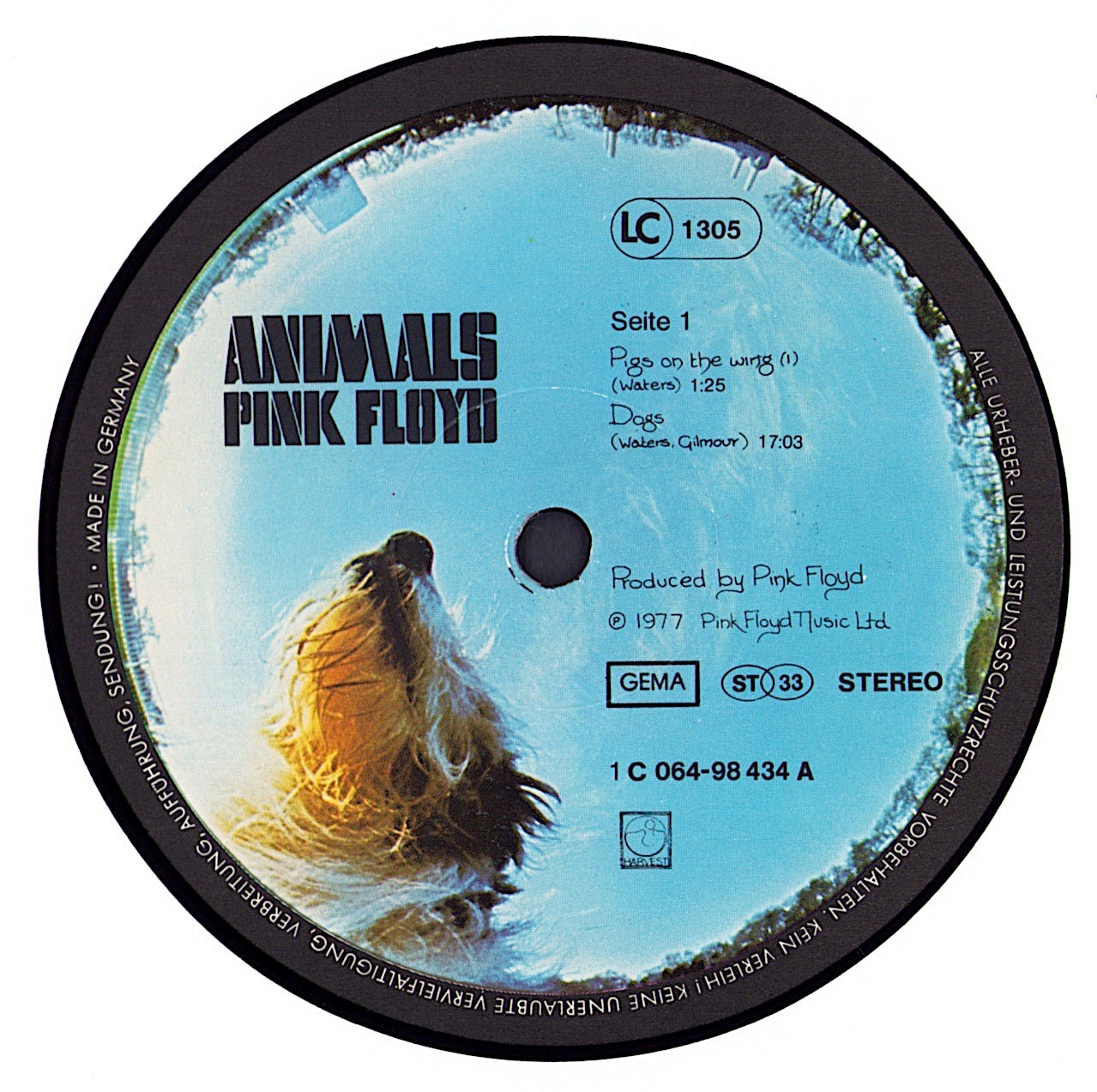 Pink Floyd ‎- Animals Vinyl LP