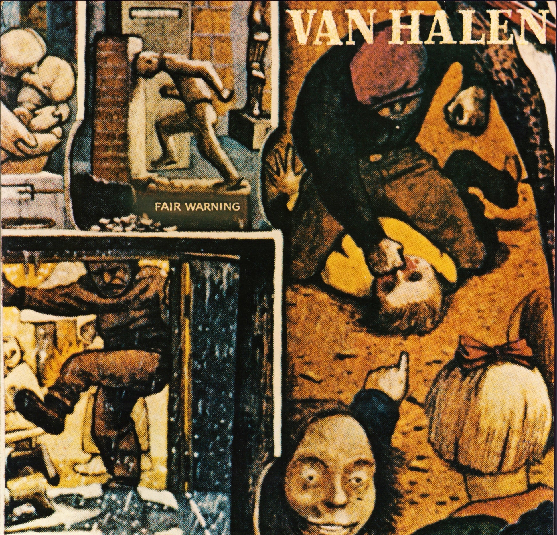 Van Halen ‎- Fair Warning Vinyl LP