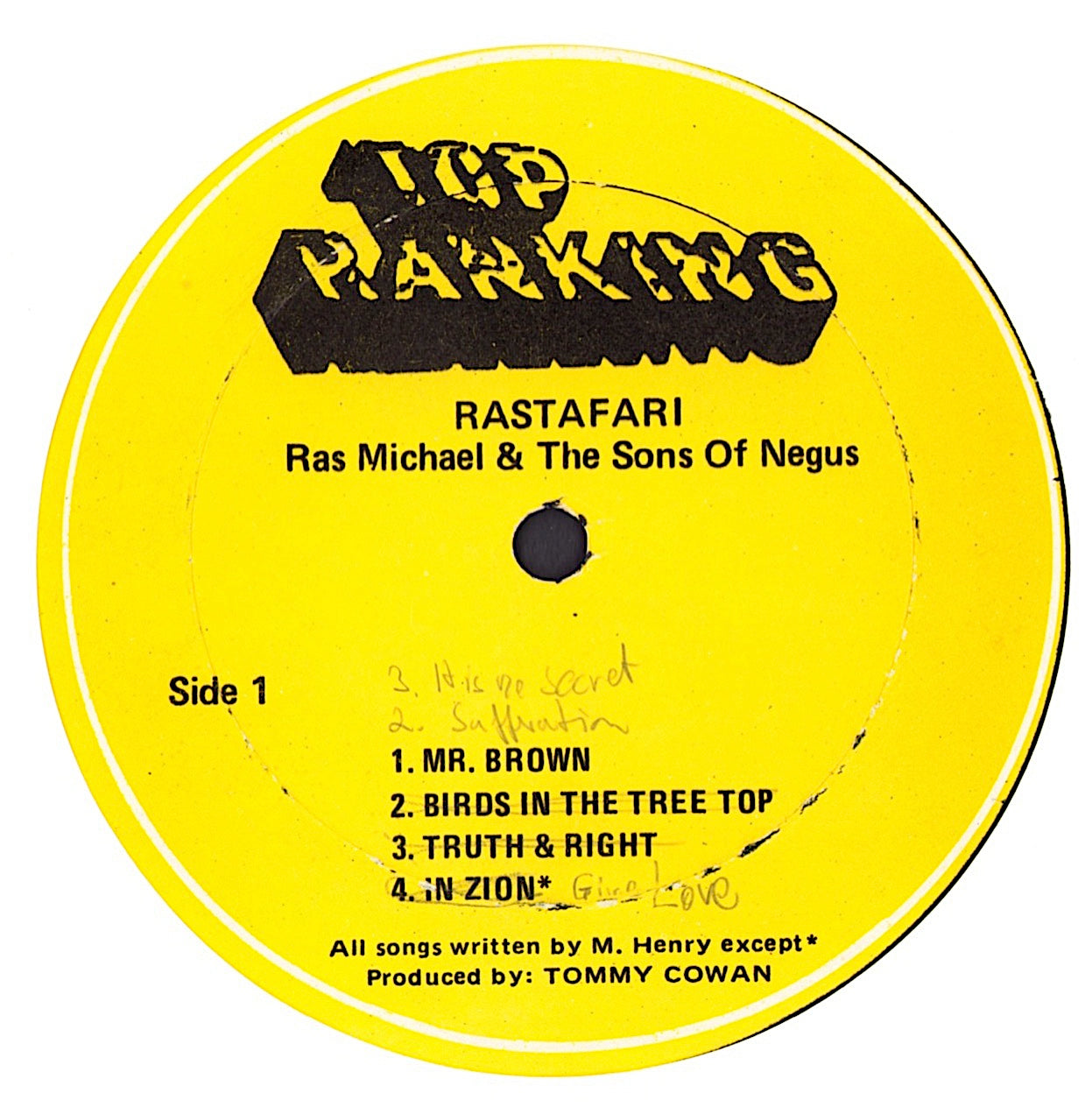 Ras Michael & The Sons Of Negus ‎– Rastafari Vinyl LP JAMAICA